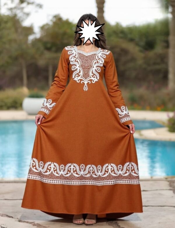 ⁦عبايه كتان⁩ - الصورة ⁦7⁩